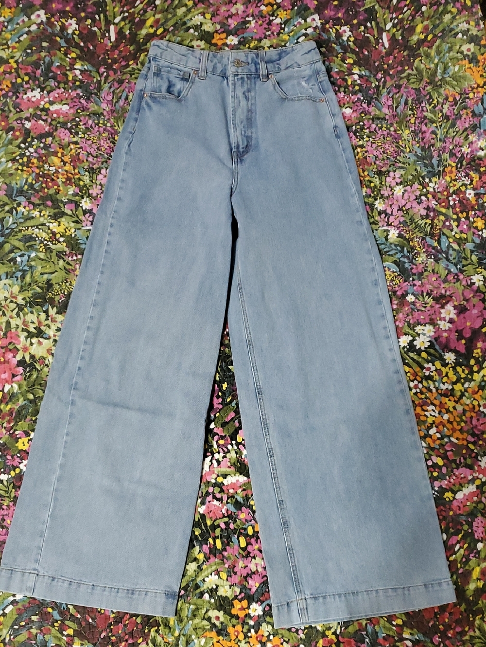 wild fable super high-rise wide leg jeans size 2